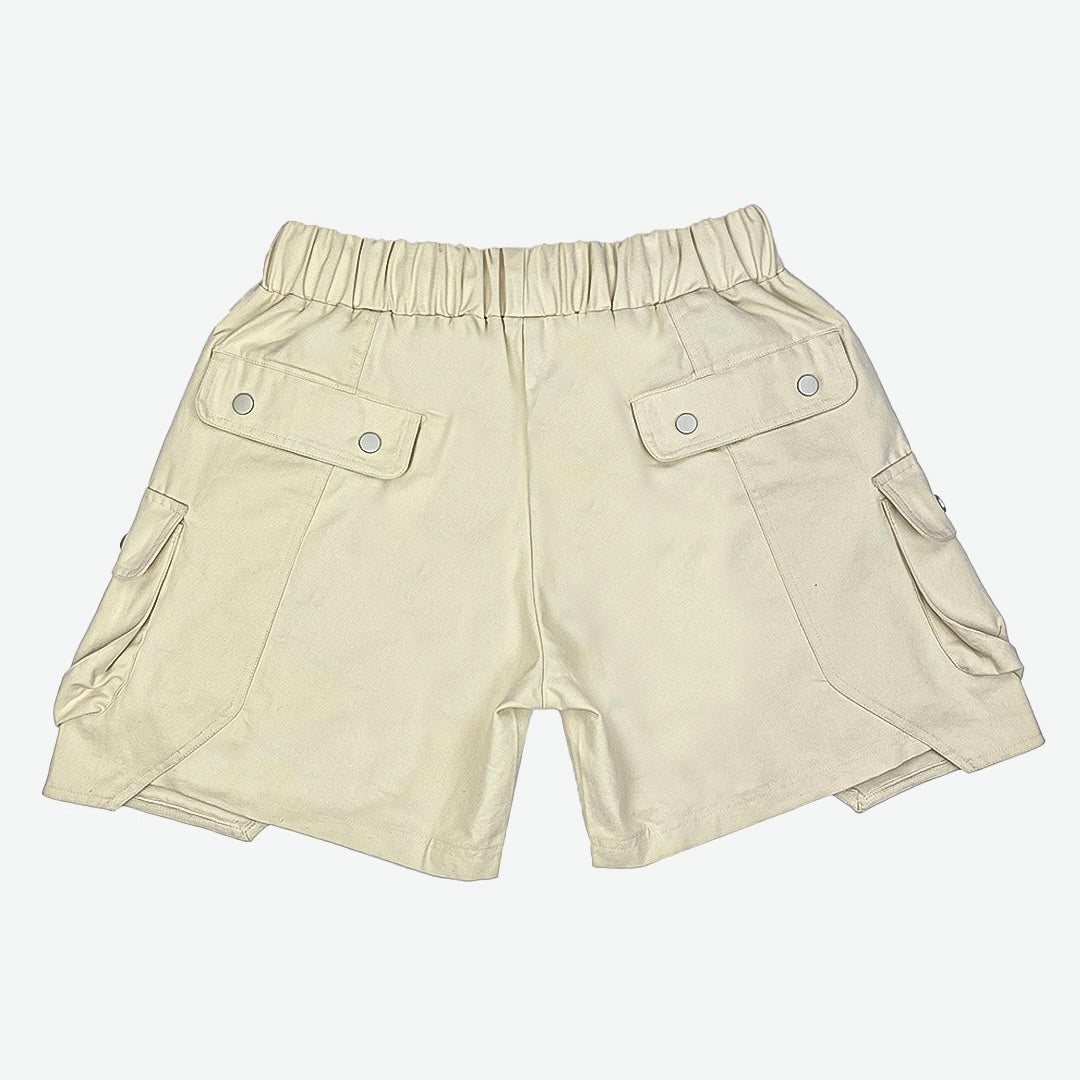 Cream clearance cargo shorts